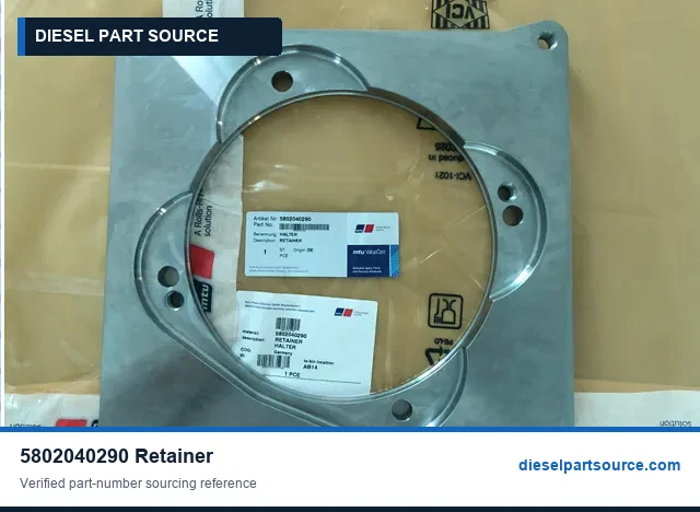 MTU 956/1163 PARTS | 5802040290 | RETAINER