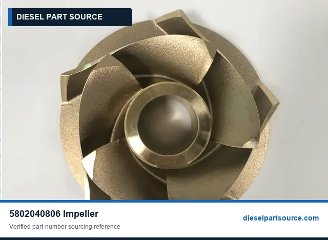 MTU 956 PARTS | 5802040806 | IMPELLER