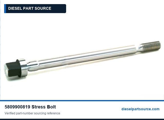 MTU 1163 Parts | 5809900819 | STRESS BOLT