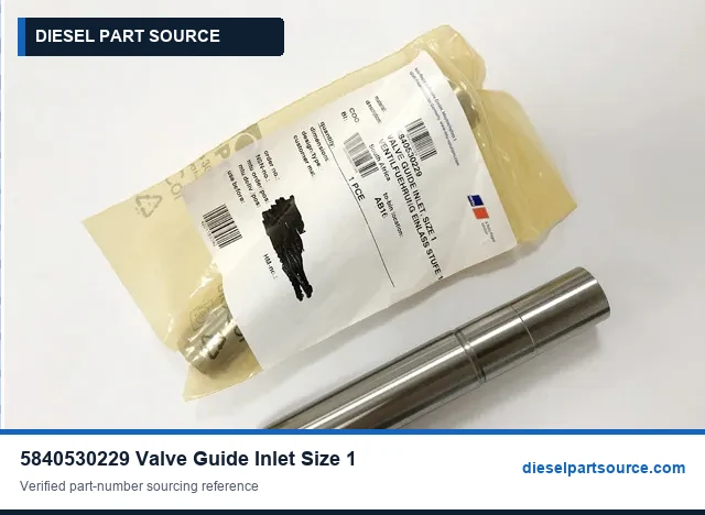 MTU 956/1163 PARTS | 5840530229 | VALVE GUIDE INLET, SIZE 1