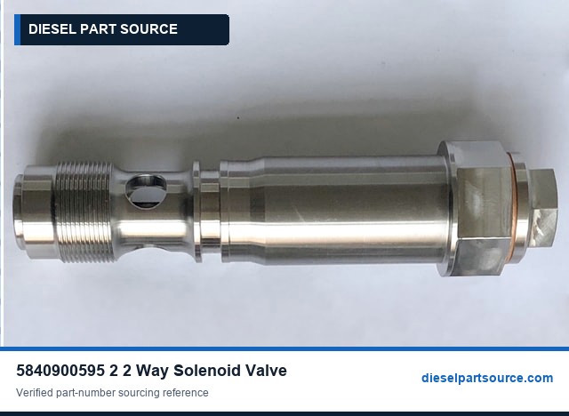 MTU 1163 Parts | 5840900595 | 2/2-WAY SOLENOID VALVE