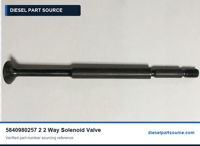 MTU 1163 Parts | 5840980257 | 2/2-WAY SOLENOID VALVE