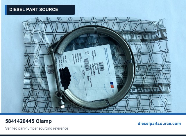 MTU 956/1163 Parts | 5841420445 | CLAMP