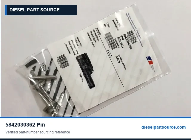 MTU 396 PARTS | 5842030362 | PIN