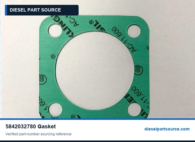 MTU 956/1163 Parts |5842032780 | GASKET