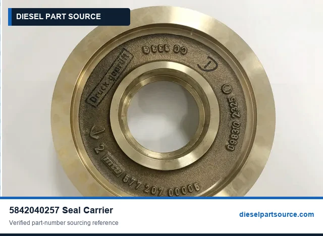MTU 956 PARTS | 5842040257 | SEAL CARRIER