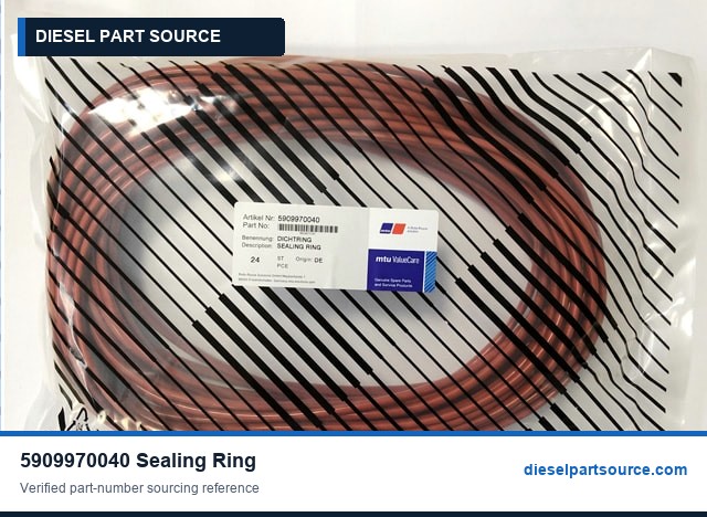 MTU 956/1163 Parts | 5909970040 | SEALING RING