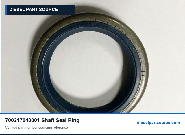 MTU 538 Parts | 700217040001 | SHAFT SEAL RING