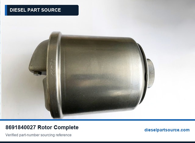 MTU 4000 Parts | 8691840027 | ROTOR COMPLETE