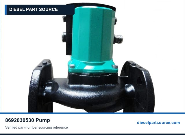 MTU 396 Parts | 8692030530 | PUMP