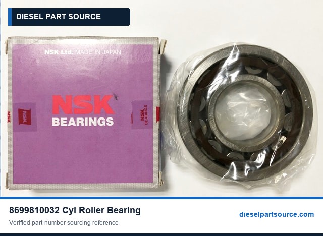 MTU 2000 Parts | 8699810032 | CYL ROLLER BEARING