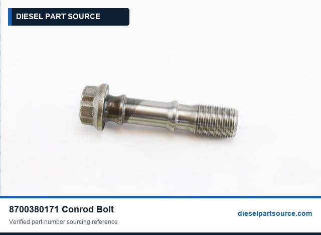 MTU 396 Parts | 8700380171 | CONROD BOLT