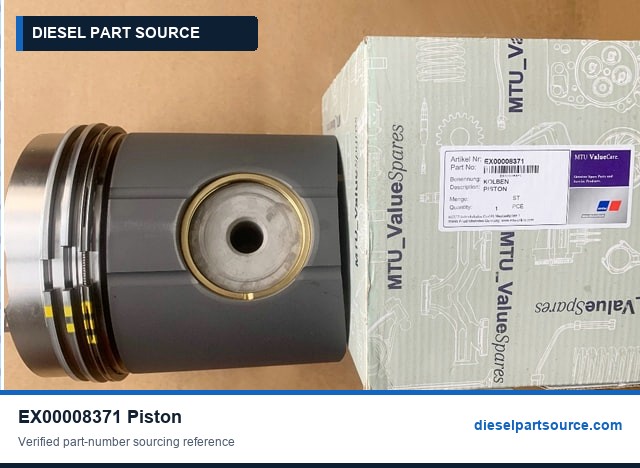 MTU 4000 Parts | X52421300004 | PISTON