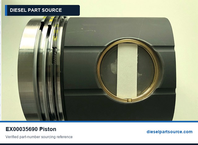 MTU 4000 Parts | EX00035690 | PISTON