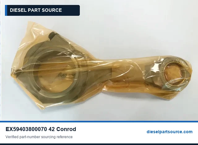 MTU 4000 ENGINE PARTS | EX59403800070/42 | CONROD