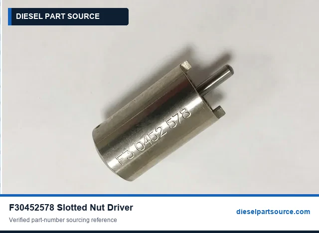 MTU Specialized Tools F30452578 SLOTTED NUT DRIVER