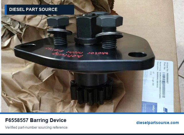 MTU Specialized Tools F6558557 BARRING DEVICE