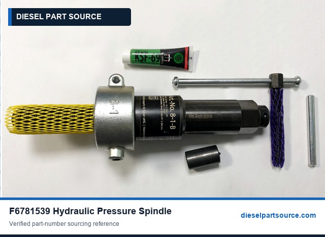 MTU Specialized Tools F6781539 HYDRAULIC PRESSURE SPINDLE