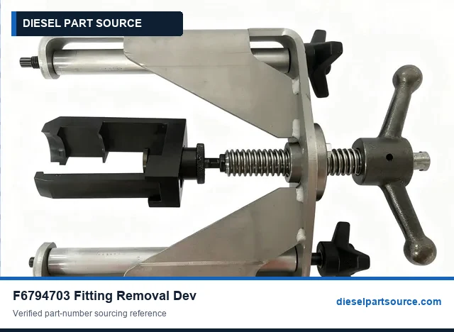 MTU Specialized Tools F6794703 FITTING/REMOVAL DEV.