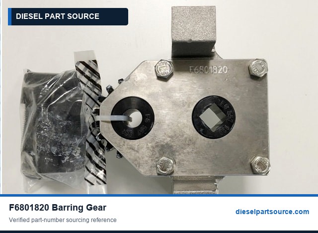 MTU Specialized Tools F6801820 BARRING GEAR