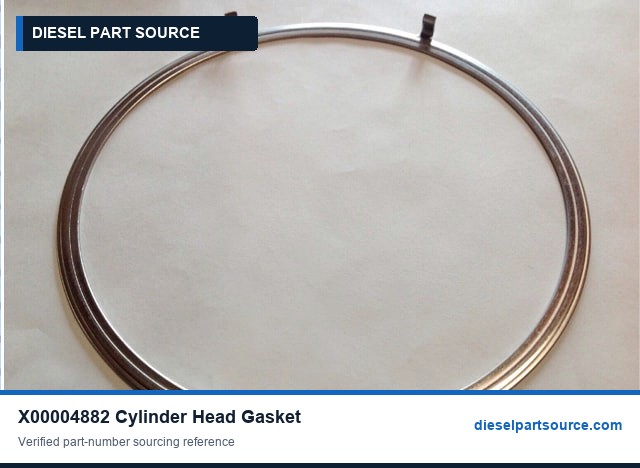 MTU 2000 Parts | X00004882 | CYLINDER HEAD GASKET