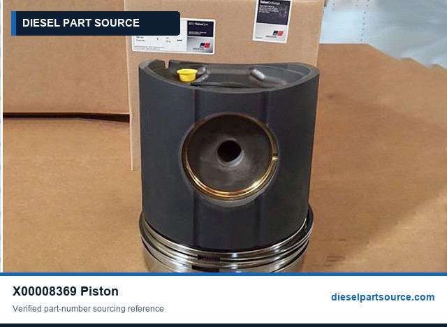 MTU 4000 Parts | X00008369 | PISTON