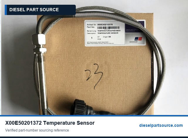 MTU 2000/4000 Parts | X00E50201372 | TEMPERATURE SENSOR