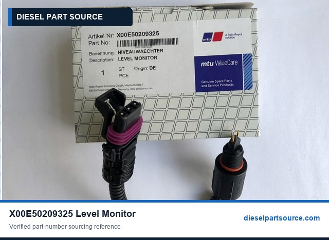 MTU 2000 Parts | X00E50209325 | LEVEL MONITOR