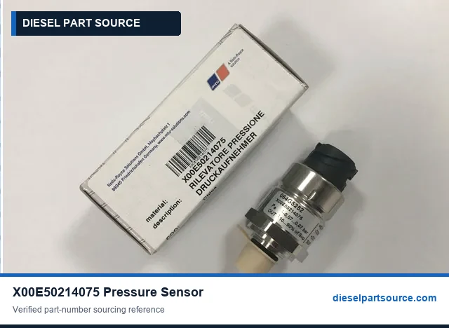 MTU 2000 PARTS | X00E50214075 | PRESSURE SENSOR