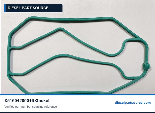 MTU 2000 Parts | X51604200016 | GASKET