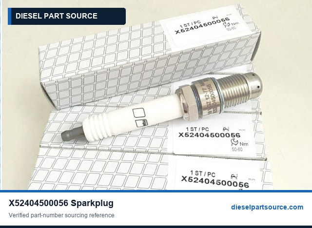 MTU 4000 Parts | X52404500056 | SPARKPLUG
