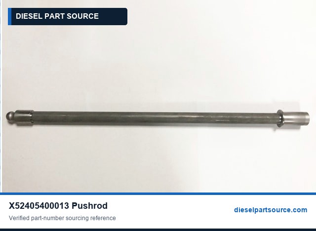 MTU 4000 Parts | X52405400013 | PUSHROD