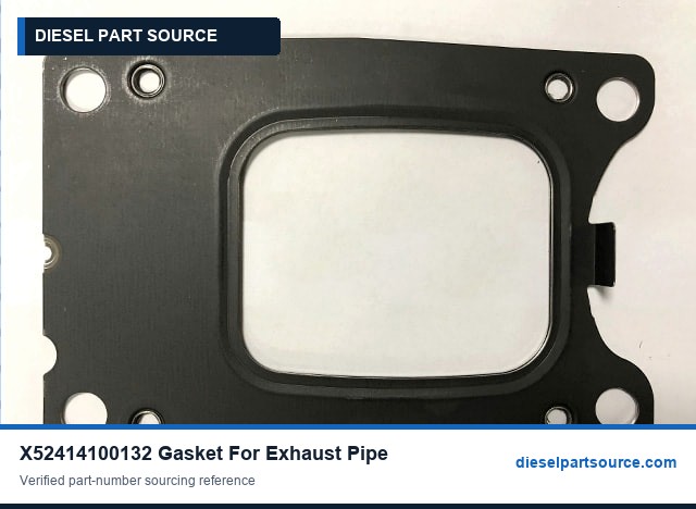 MTU 4000 Parts | X52414100132 | GASKET FOR EXHAUST PIPE