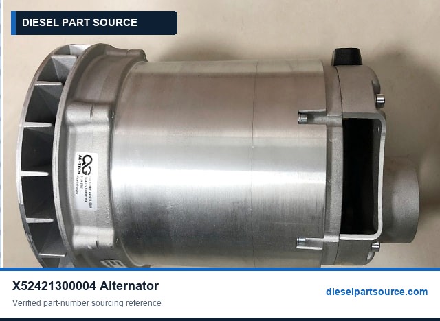 MTU 4000 Parts | X52421300004 | ALTERNATOR
