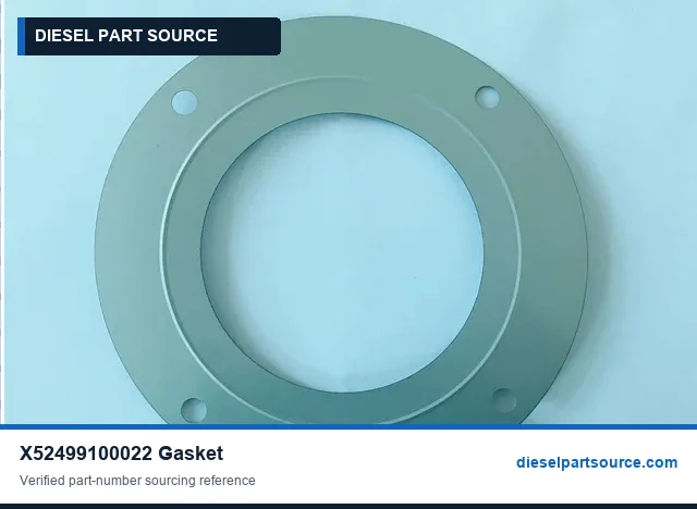 MTU 4000 PARTS | X52499100022 | GASKET