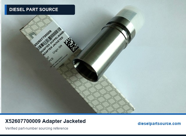 MTU 4000 Parts | X52607700009 | ADAPTER JACKETED