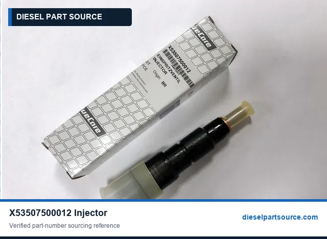 MTU 2000 SPARE PARTS | X53507500012 | INJECTOR