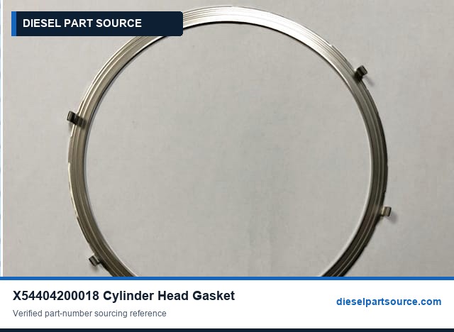 MTU 2000 Parts | X54404200018 | CYLINDER HEAD GASKET