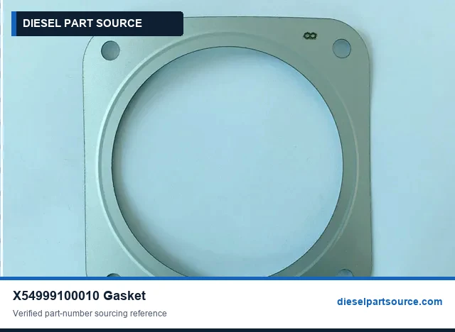 MTU 4000 PARTS | X54999100010| GASKET