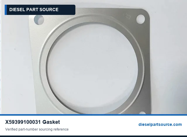 MTU 4000 PARTS | X59399100031 | GASKET