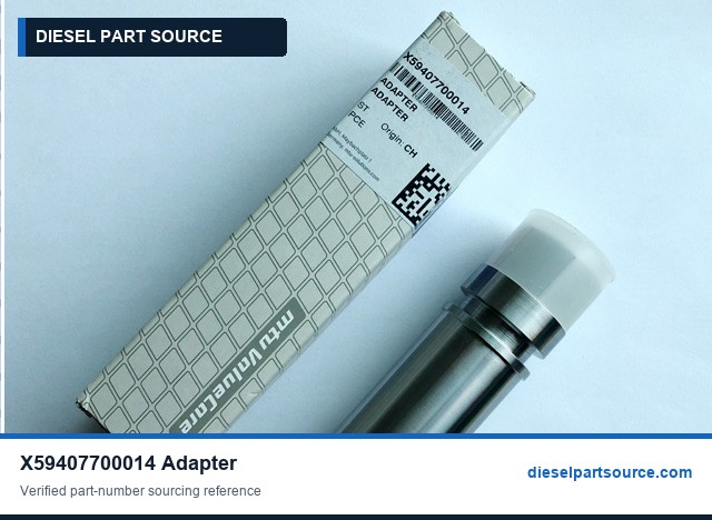 MTU 4000 ENGINE PARTS | X59407700014 | ADAPTER