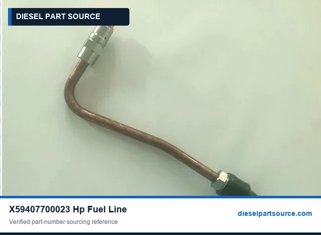 MTU 4000 PARTS | X59407700023 | HP FUEL LINE