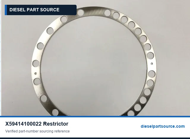 MTU 4000 PARTS | X59414100022 | RESTRICTOR