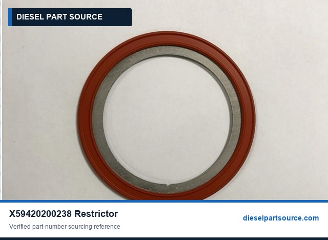 MTU 40000 Parts | X59420200238 | RESTRICTOR