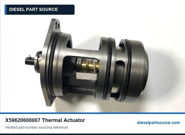 MTU 4000 Parts | X59620600007 | THERMAL ACTUATOR
