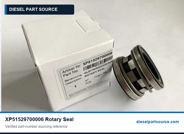 MTU 2000 Parts | XP51529700006 | ROTARY SEAL