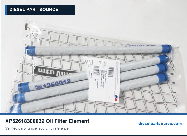MTU 4000 Parts | XP52618300032 | OIL FILTER ELEMENT