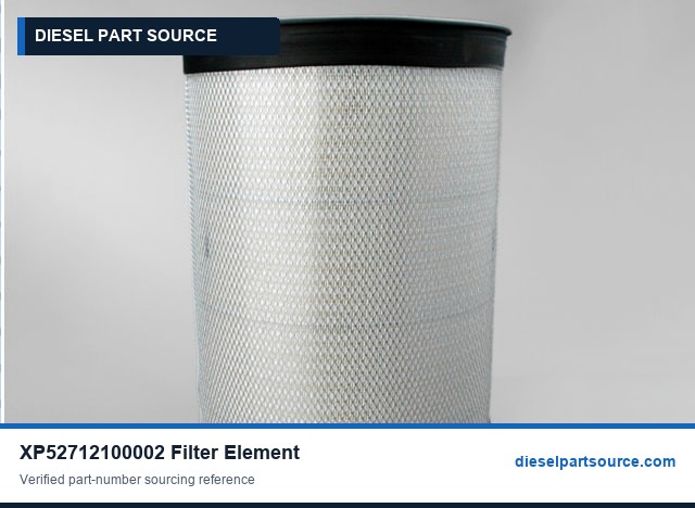 MTU 4000 Parts | XP52712100002 | FILTER ELEMENT