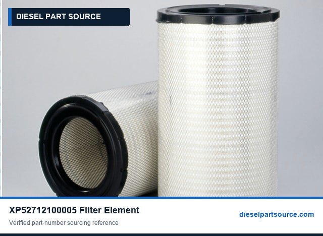MTU 4000 Parts | XP52712100005 | FILTER ELEMENT