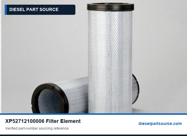 MTU 4000 Parts | XP52712100006 |FILTER ELEMENT